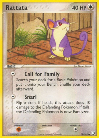Image for Rattata (72/109) - Pokemon