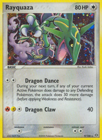 Image for Rayquaza (9/106) - Pokemon