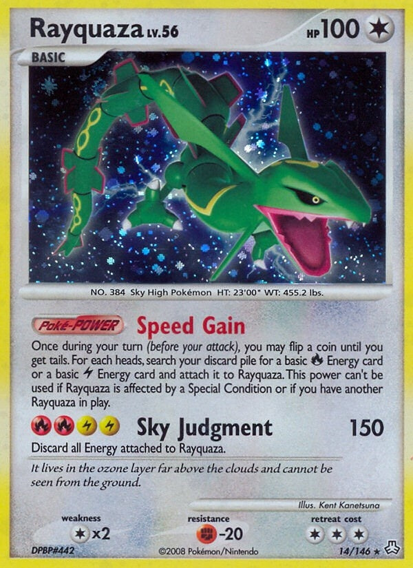 Image for Rayquaza (14/146) [Legends Awakened]