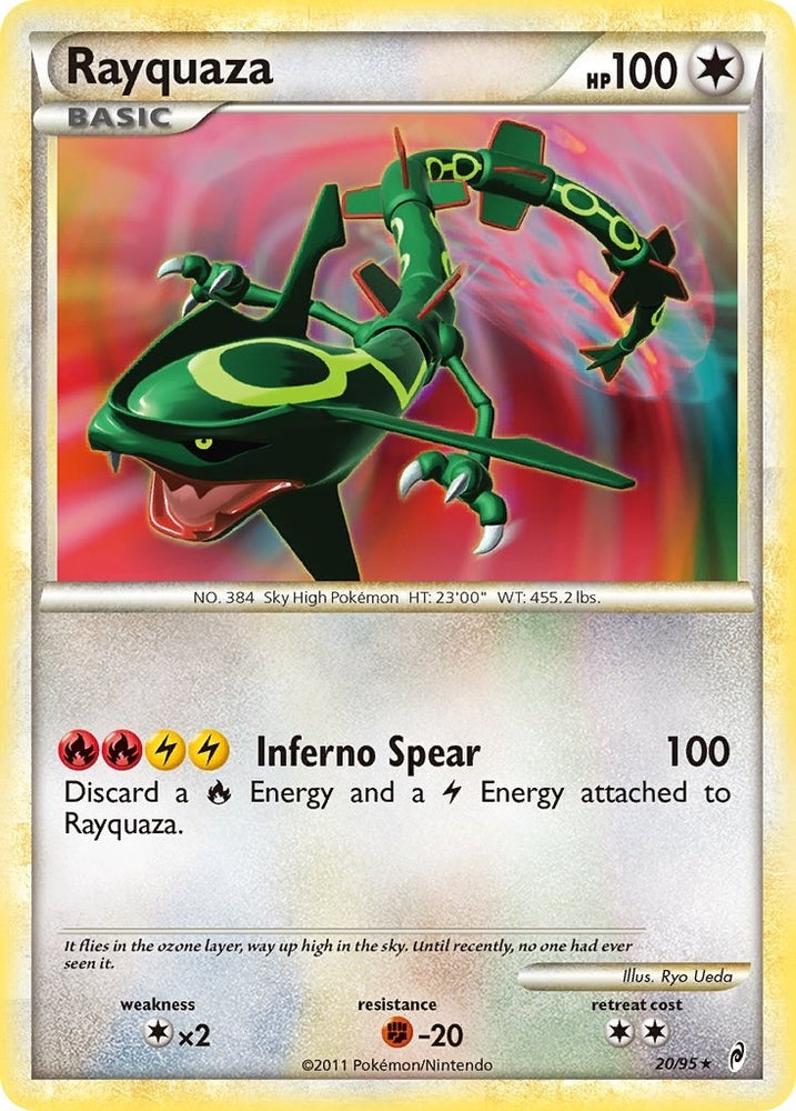 Image for Rayquaza (20/95) - Pokemon