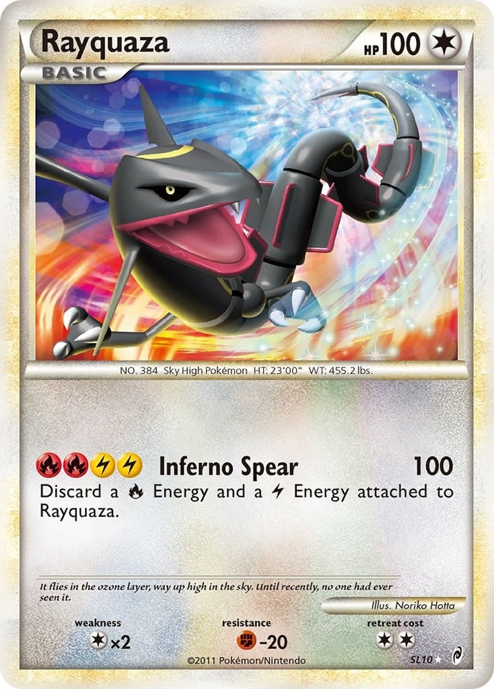 Image for Rayquaza (Shiny) (SL10) [Call of Legends]