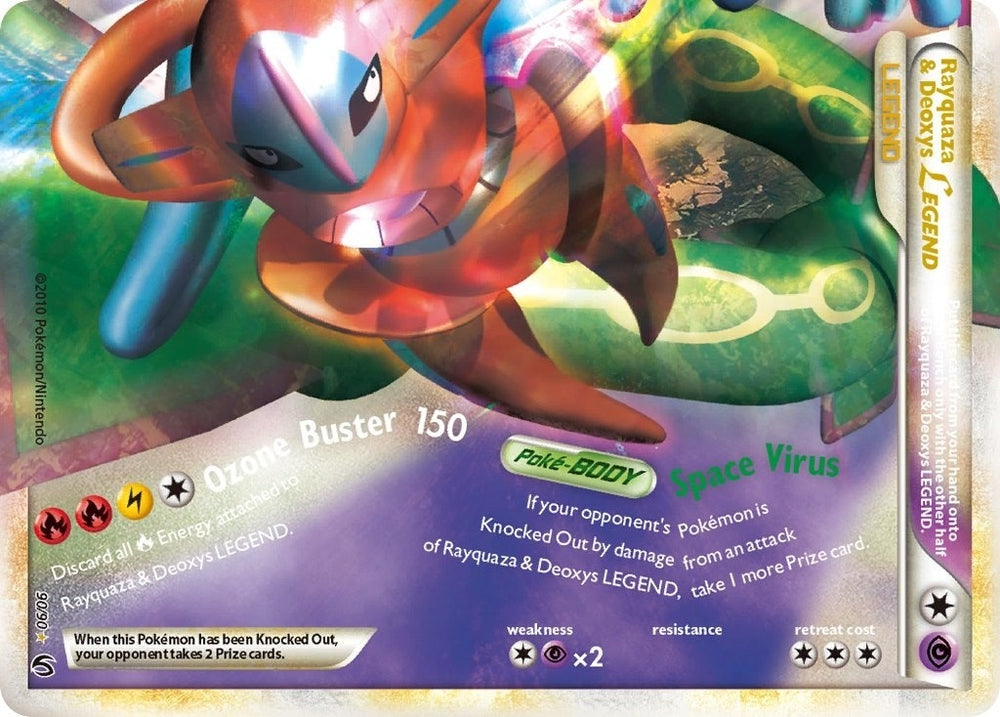 Image for Rayquaza & Deoxys Legend (Bottom) (90/90) [Undaunted]