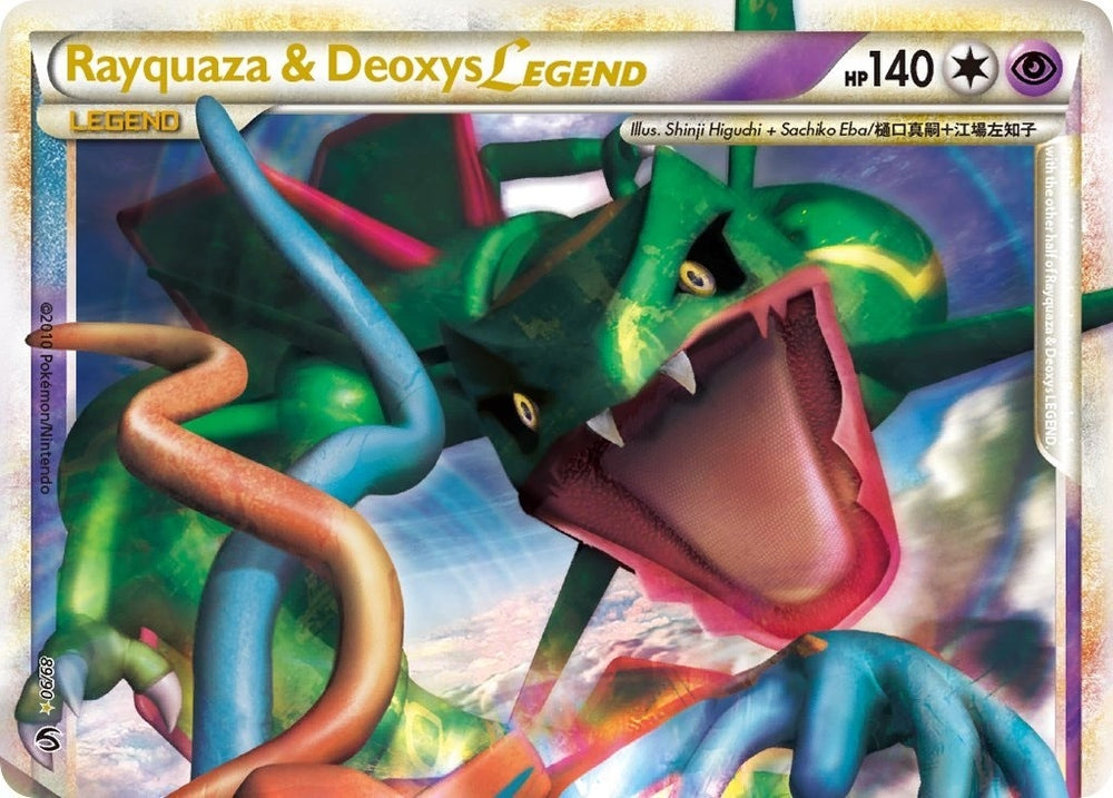 Image for Rayquaza & Deoxys Legend (Top) (89/90) [Undaunted]