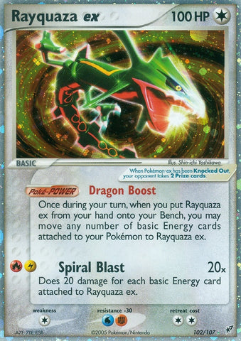 Image for Rayquaza ex (102/107) [Deoxys]