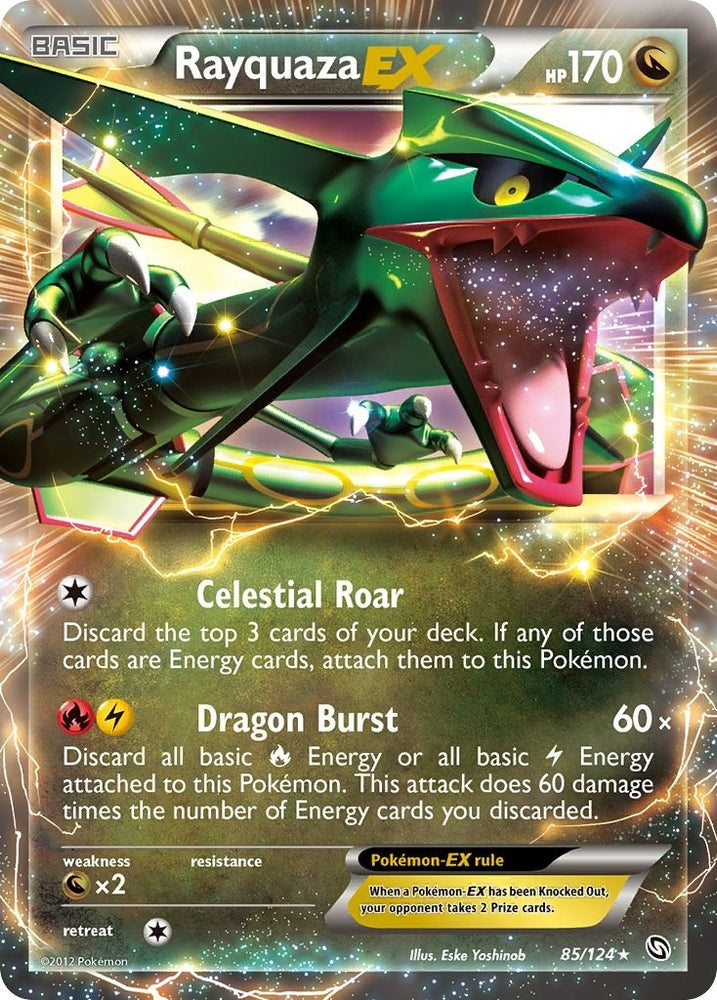 Image for Rayquaza EX (85/124) [Dragons Exalted]