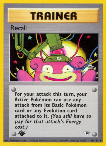 Image for Recall (116/132) [Gym Heroes]