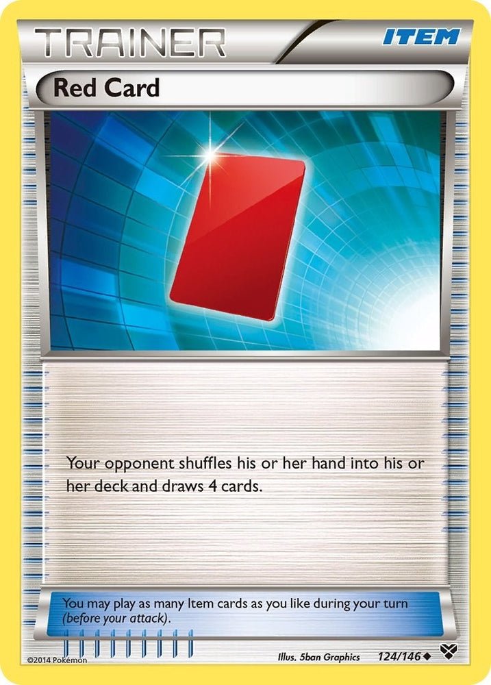 Image for Red Card (124/146) [XY Base Set]