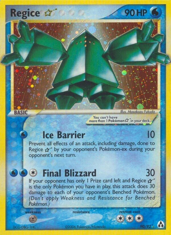 Image for Regice Star (90/92) [Legend Maker]