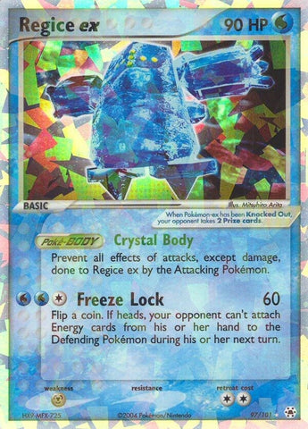 Image for Regice ex (97/101) - Pokemon