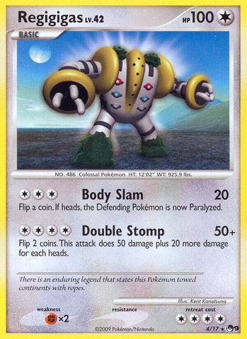 Image for Regigigas (004/017) [POP Series 9]