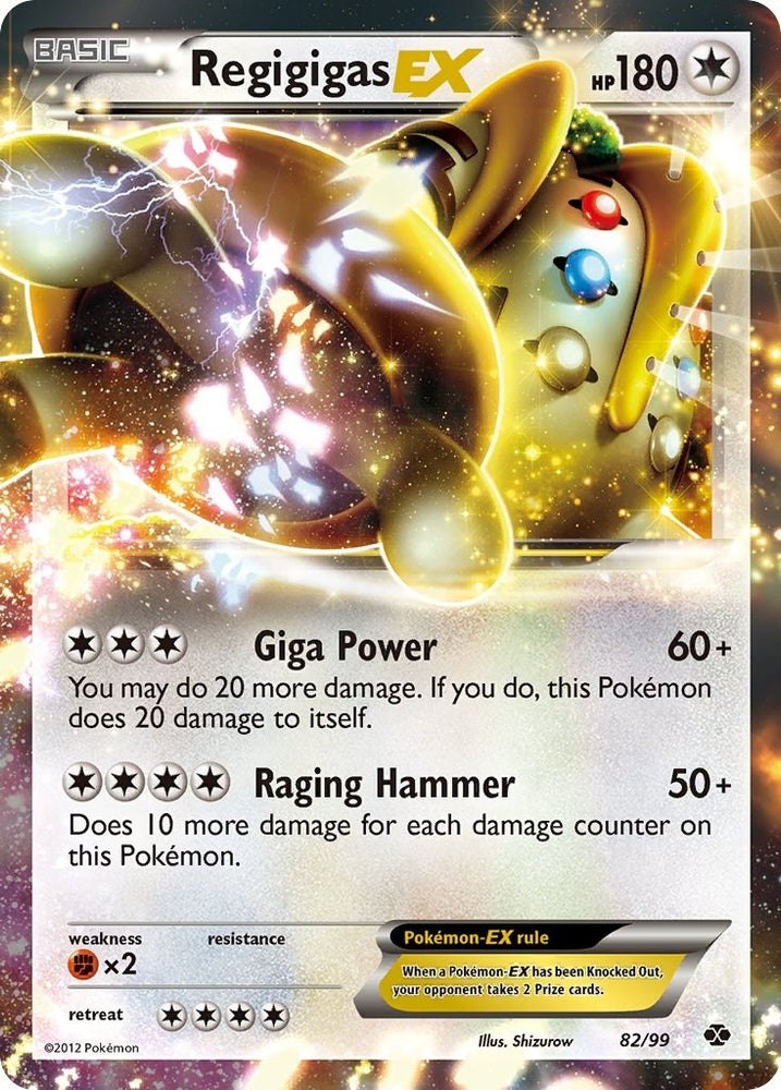Image for Regigigas EX (82/99) [Next Destinies]