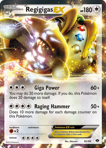 Image for Regigigas EX (82/99) [Next Destinies]