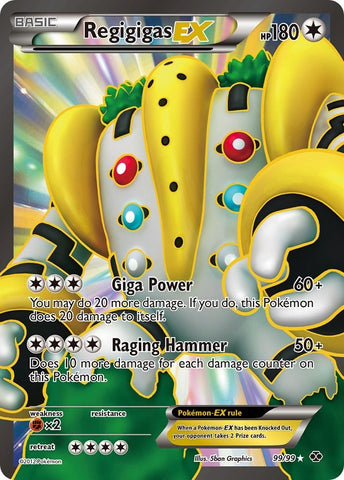 Image for Regigigas EX (99 Full Art) (99/99) [Next Destinies]