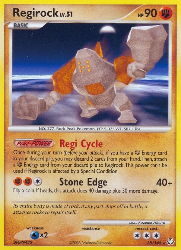 Image for Regirock (38/146) [Legends Awakened]