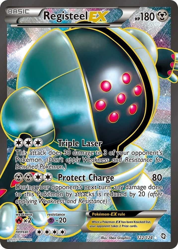 Image for Registeel EX (122 Full Art) (122/124) [Dragons Exalted]