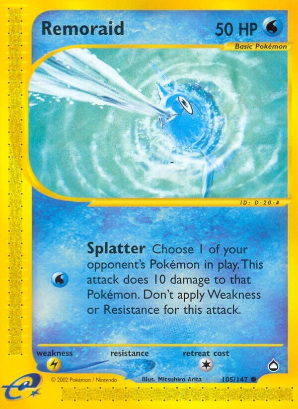 Image for Remoraid (105/147) [Aquapolis]