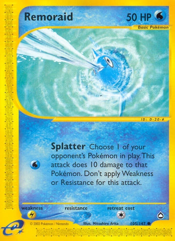Image for Remoraid (105/147) [Aquapolis]