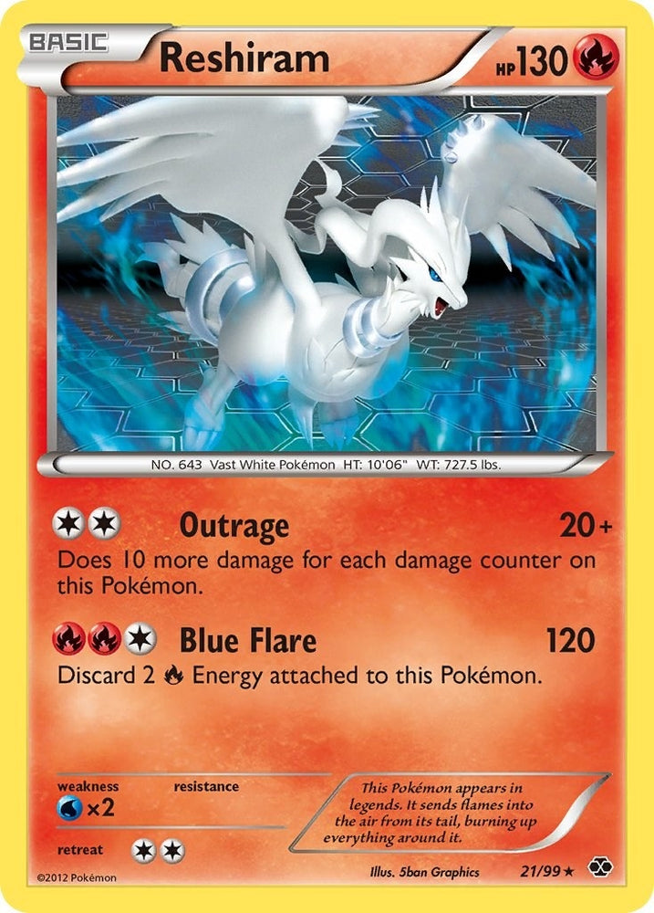 Image for Reshiram (21/99) [Next Destinies]