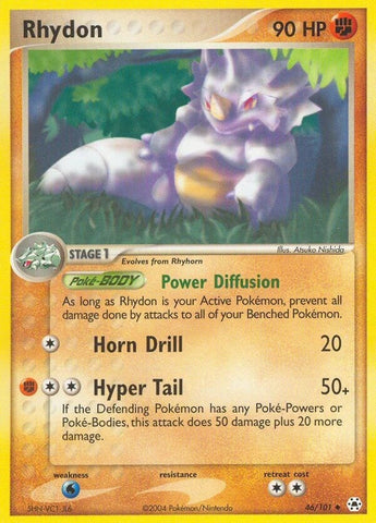 Image for Rhydon (46/101) - Pokemon