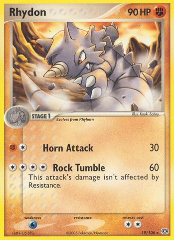 Image for Rhydon (19/106) [Emerald]