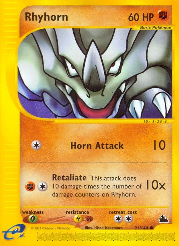Image for Rhyhorn (091/144) [Skyridge]