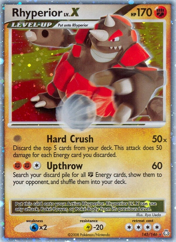 Image for Rhyperior LV.X (145/146) [Legends Awakened]