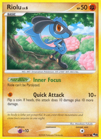 Image for Riolu (016/017) [POP Series 8]