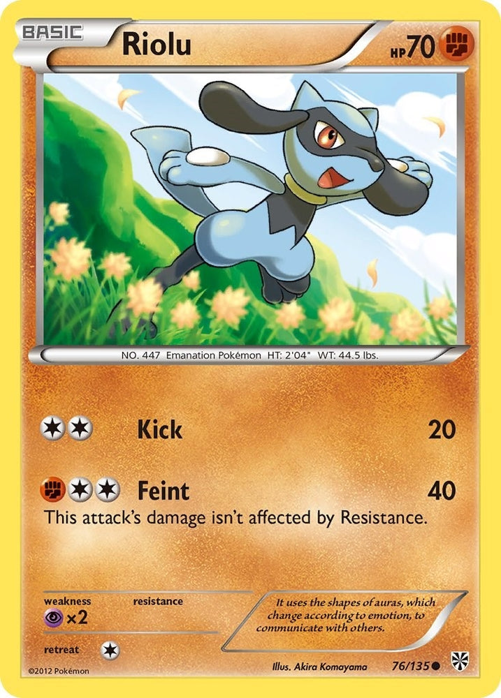 Image for Riolu (76) (76/135) [Plasma Storm]