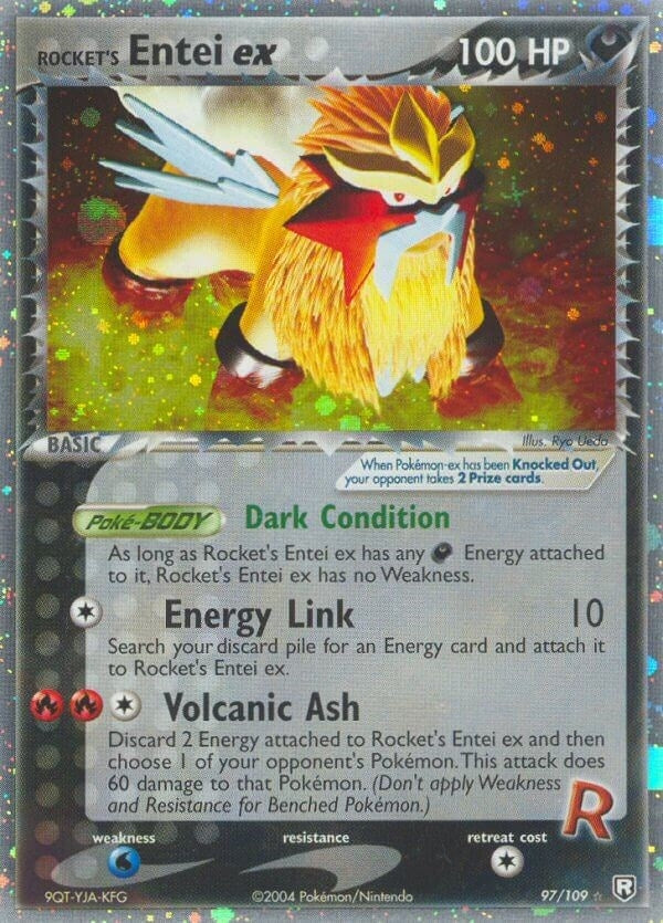 Image for Rocket's Entei ex (97/109) [Team Rocket Returns]