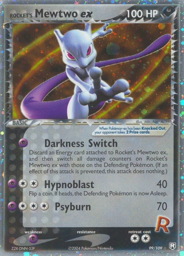 Image for Rocket's Mewtwo ex (99/109) [Team Rocket Returns]