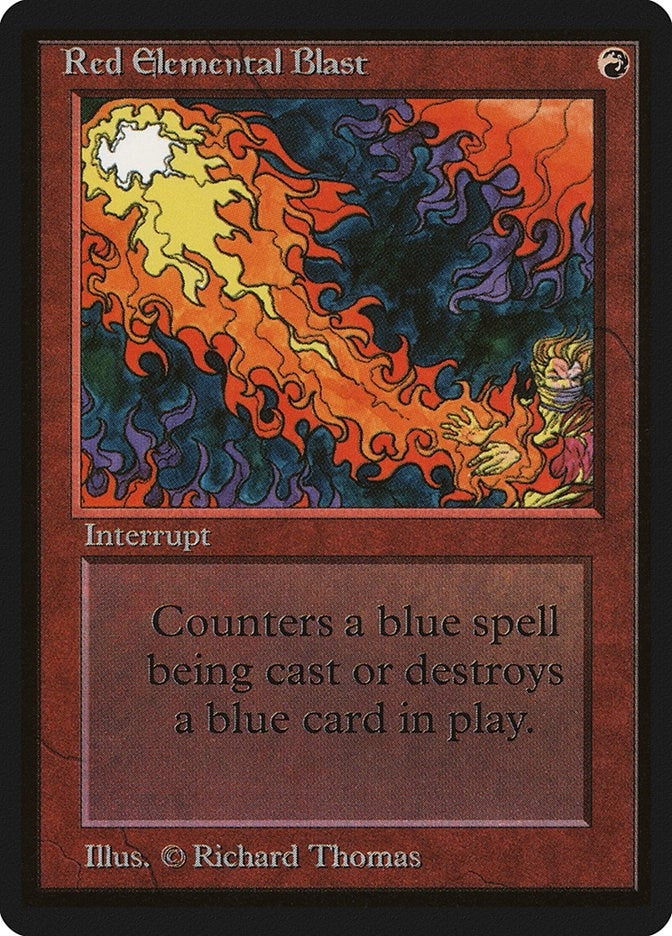 Image for Red Elemental Blast [Beta Edition]