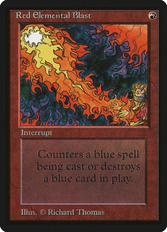 Image for Red Elemental Blast [Beta Edition]