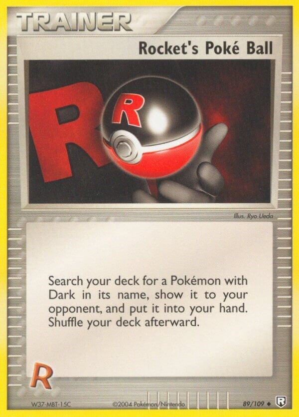 Image for Rocket's Poke Ball (89/109) [Team Rocket Returns]