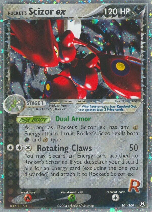 Image for Rocket's Scizor ex (101/109) [Team Rocket Returns]