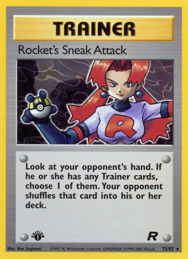 Image for Rocket's Sneak Attack (72) (72/82) [Team Rocket]