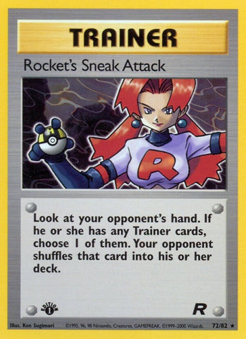 Image for Rocket's Sneak Attack (72) (72/82) [Team Rocket]