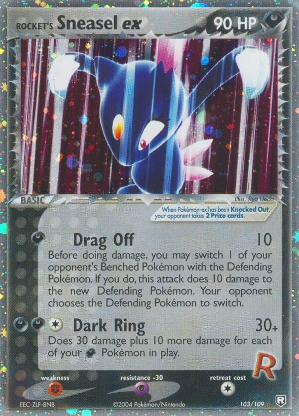Image for Rocket's Sneasel ex (103/109) [Team Rocket Returns]