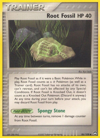 Image for Root Fossil (86/108) [Power Keepers]