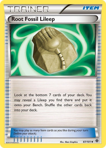 Image for Root Fossil Lileep (87/101) [Plasma Blast]
