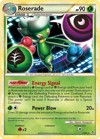 Image for Roserade (23/95) - Pokemon