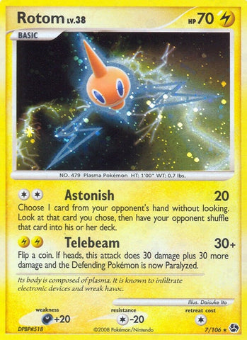 Image for Rotom (7/106) - Pokemon