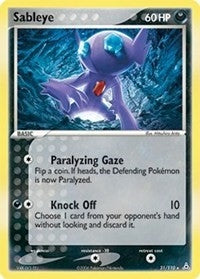 Image for Sableye (31/110) [Holon Phantoms]