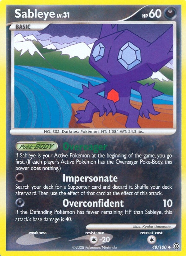 Image for Sableye (48/100) [Stormfront]