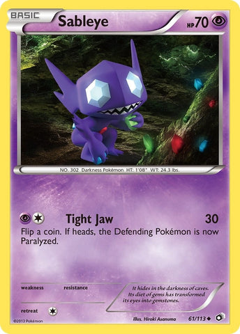 Image for Sableye (61/113) [Legendary Treasures]
