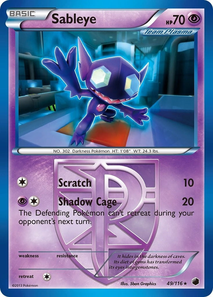 Image for Sableye (Team Plasma) (49/116) [Plasma Freeze]