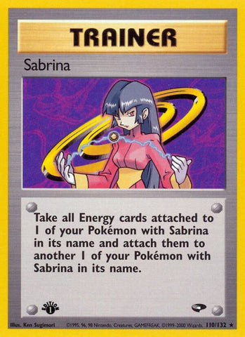 Image for Sabrina (110) (110/132) [Gym Challenge]