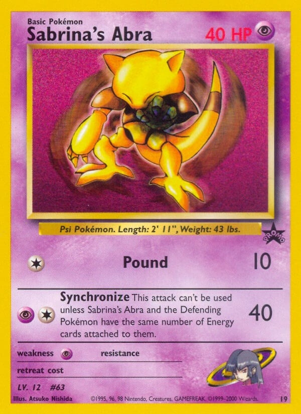 Image for Sabrina's Abra (19/53) [WoTC Promo]