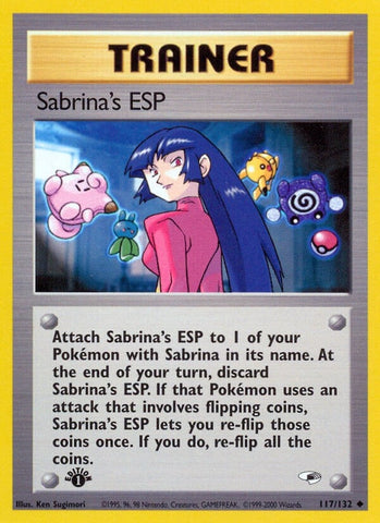 Image for Sabrina's ESP (117/132) [Gym Heroes]