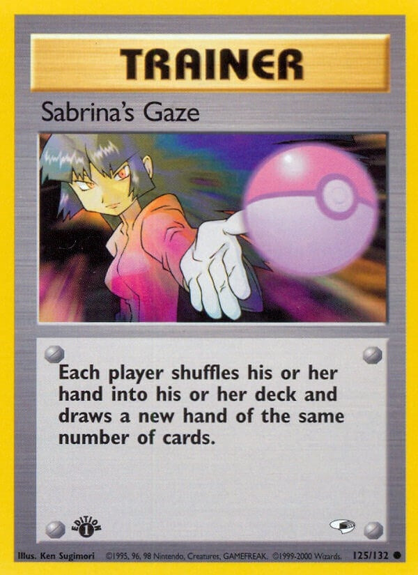 Image for Sabrina's Gaze (125/132) [Gym Heroes]