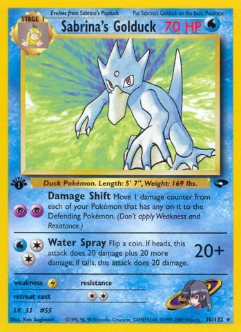 Image for Sabrina's Golduck (030/132) [Gym Challenge]